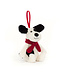 Jellycat Bashful Puppy Ornament