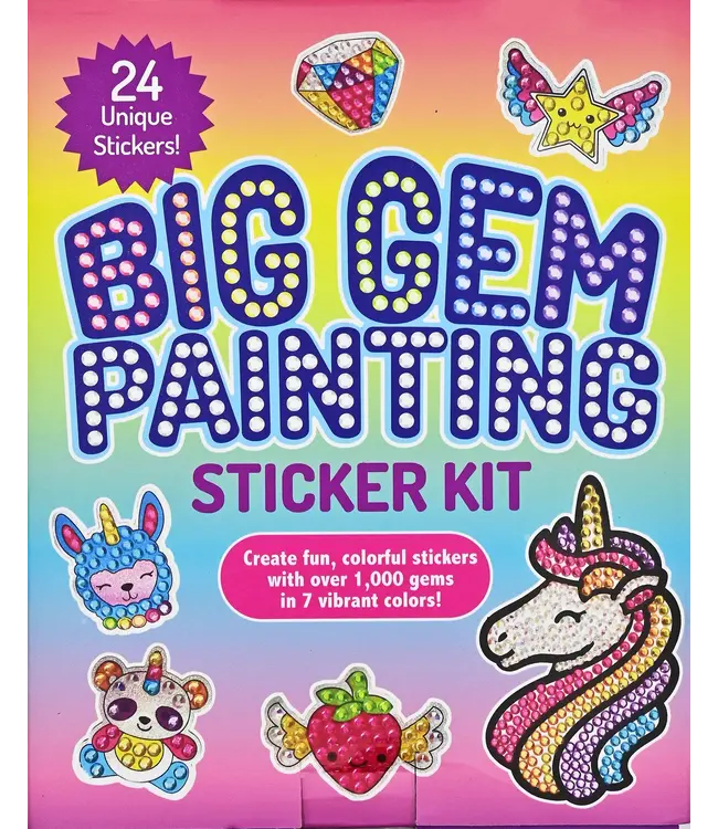 Peter Pauper Press Big Gem Sticker Kit