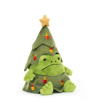 Jellycat Christmas Tree Ricky Rain Frog