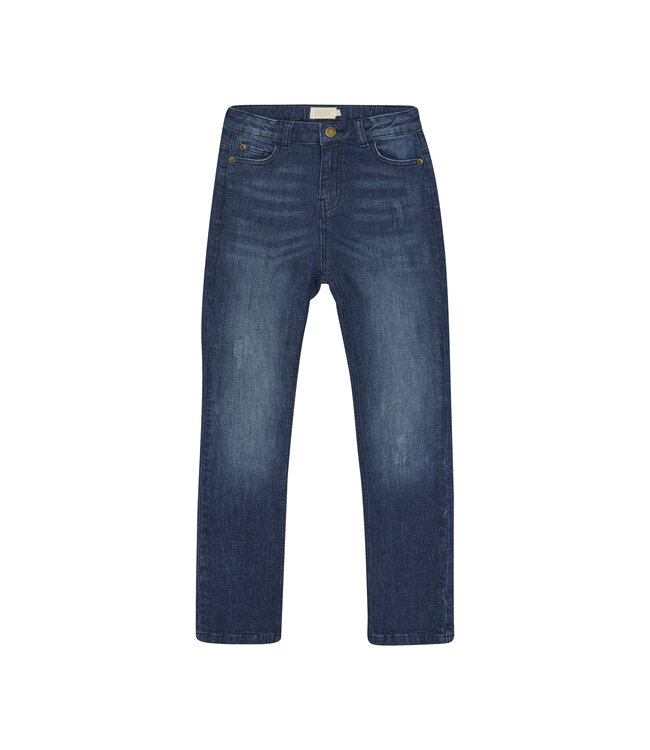 Creamie Straight Regular Blue Denim Jeans