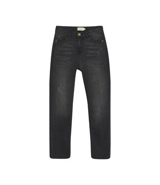 Creamie Straight Regular Grey Denim Jeans
