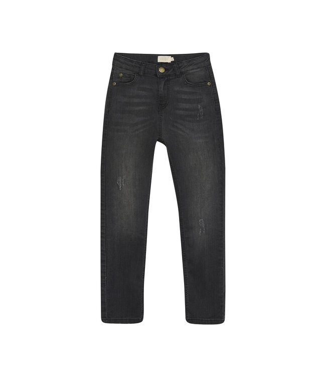 Creamie Straight Regular Grey Denim Jeans