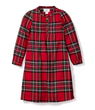 Petite Plume Imperial Tartan Flannel Beatrice Nightgown