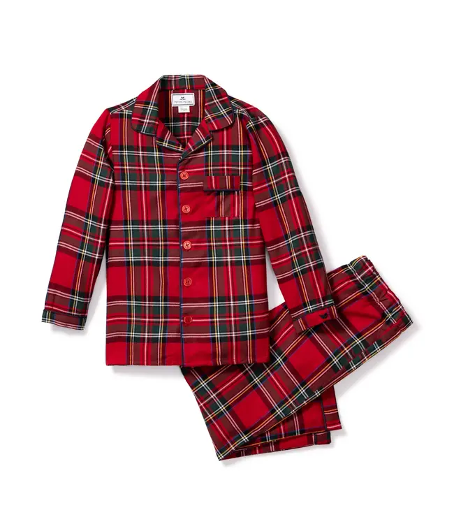 Petite Plume Imperial Tartan Flannel Pajamas