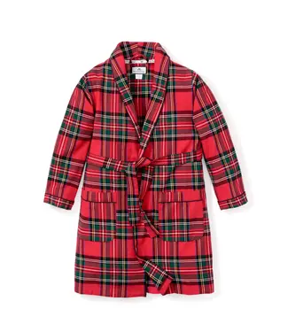 Petite Plume Imperial Tartan Robe