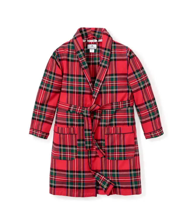 Petite Plume Imperial Tartan Robe