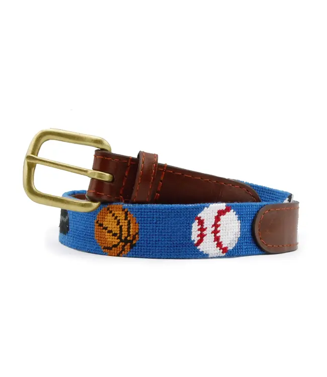 Smathers & Branson Needlepoint Belt