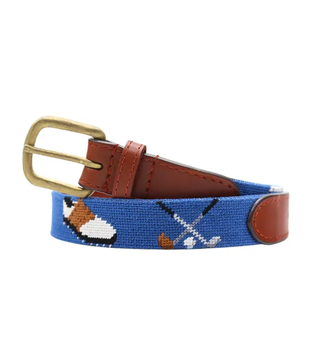 Smathers & Branson Needlepoint Belt