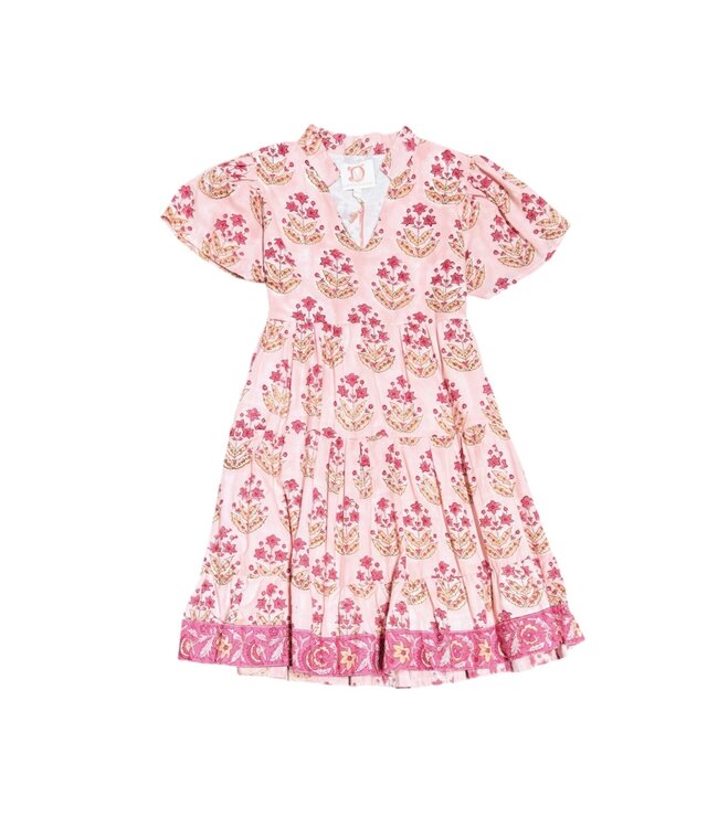 Victoria Dunn Clover/Raspberry Rose Dress
