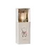 Metal Ornament, Teddy Bear - Off White/Rose