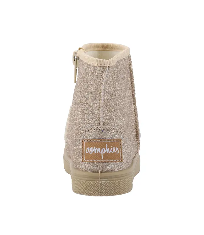 Oomphies Frost Boot Gold Glitter