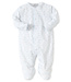 Kissy Kissy Light Blue Ele-Fun Print Footie