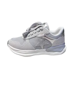 Vintage Havana Swift Glitter Star Grey Mesh Running Sneaker