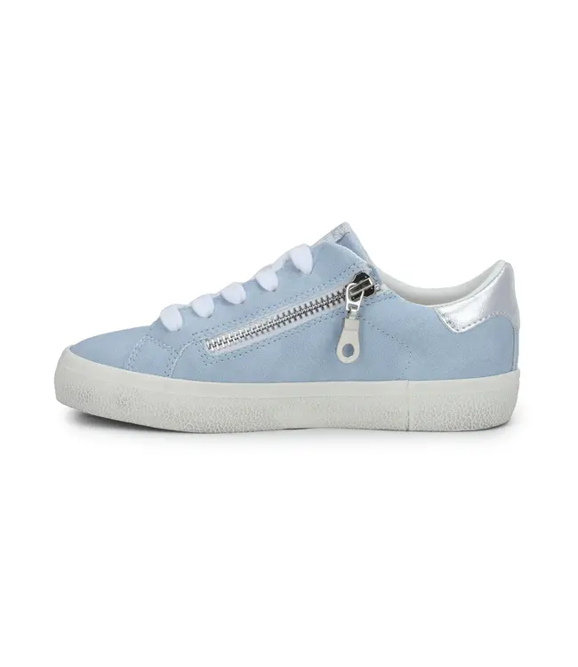 Vail White Star Silver Pop Sky Blue Low Top