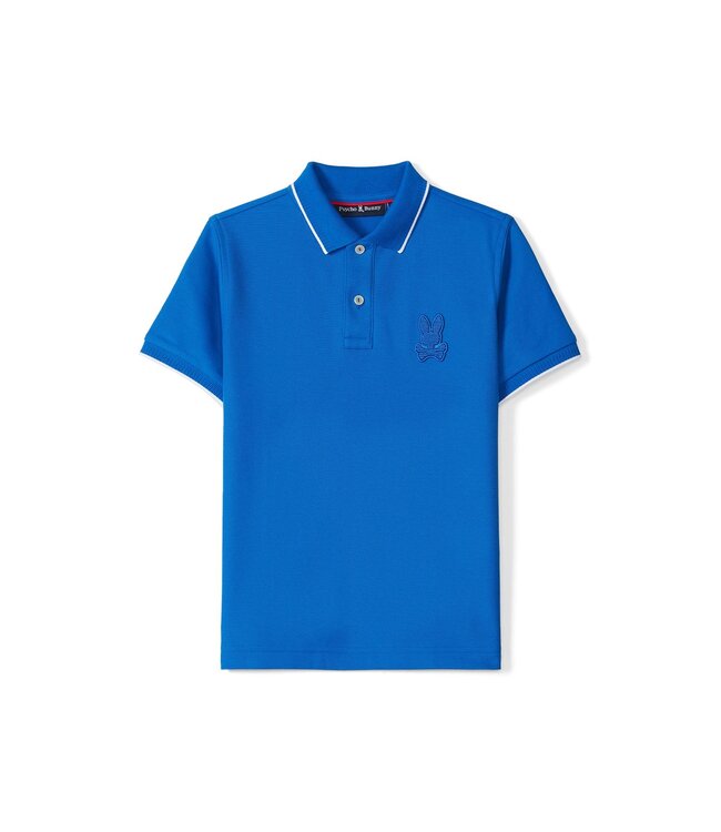 Psycho Bunny Blue w/Blue Bunny Pique Polo