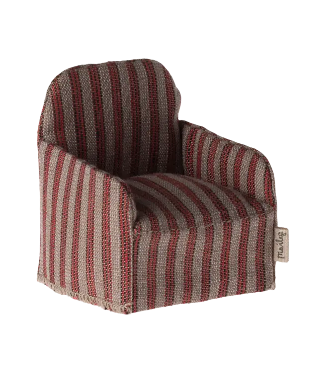 Maileg Chair, Mouse-Stripe
