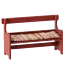 Maileg Bench, Mouse-Red