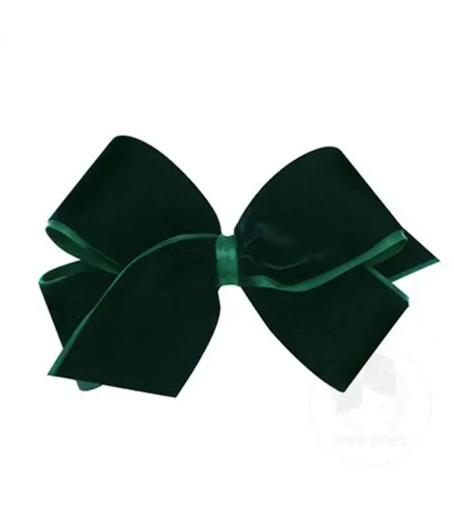 Small King Velvet Bow