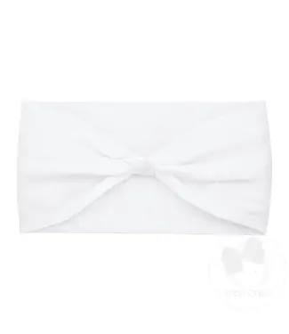 Wee Ones White Babyband 6-24 Months
