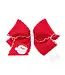 Wee Ones King Santa Embroidered Red Bow