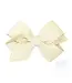 Medium Scalloped Edge Velvet Overlay Bow