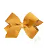 Medium Scalloped Edge Velvet Overlay Bow