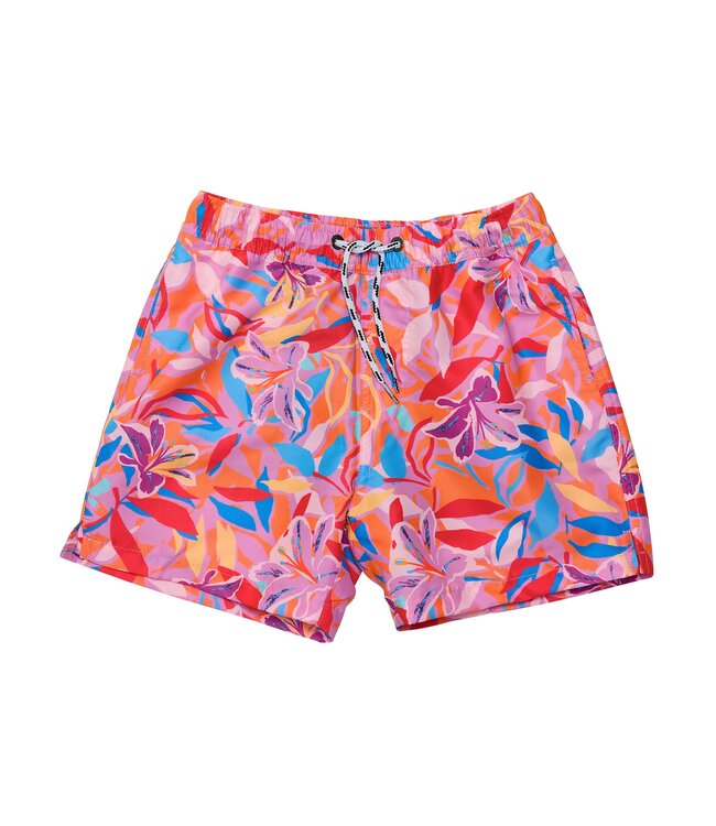 Snapper Rock Blooming Sunset Swim Shorts