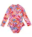 Snapper Rock Blooming Sunset Skirt Surf Suit Baby