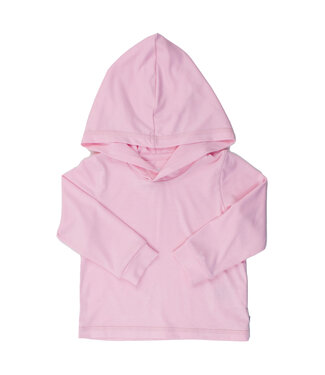 Ruffle Butts Pink Sun Protective Hooded Shirt