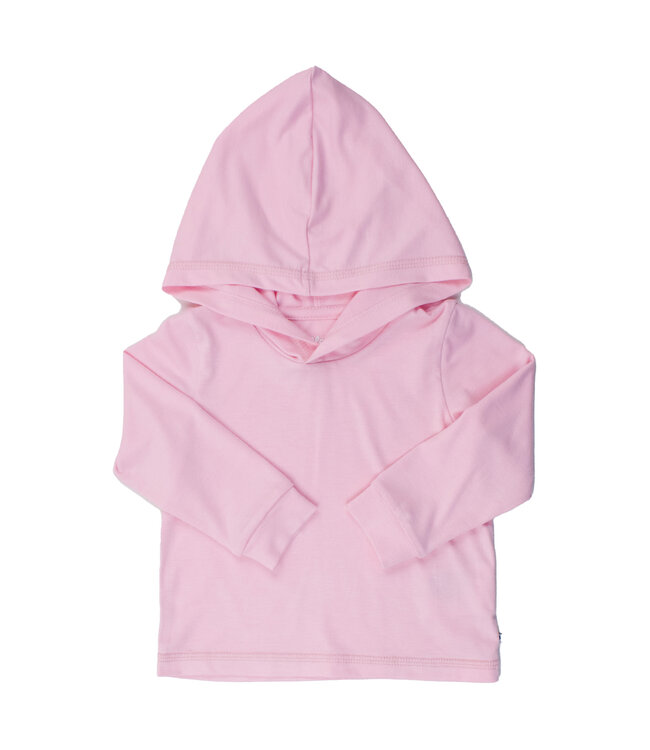 Ruffle Butts Pink Sun Protective Hooded Shirt