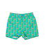 Ruffle Butts Neon Flamingo Swim Trunks