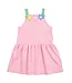 Florence Eiseman Stripe Knit Dress w/Flowers