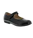 Footmates Emma Black Patent