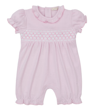 Kissy Kissy Pink CLB Summer 25 Smocked Playsuit