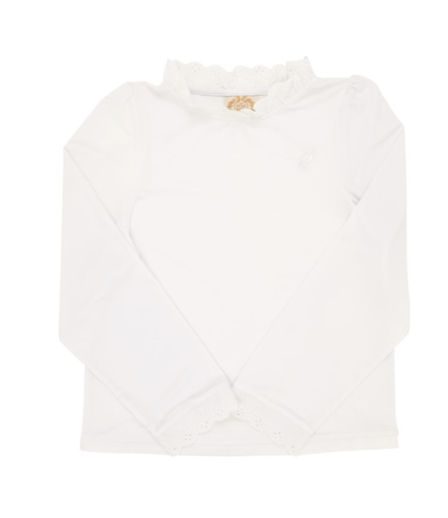 Beaufort Bonnet Worth Ave. White Winnie's Wave Spotter Swim Shirt