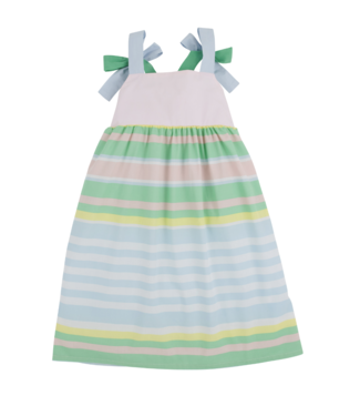 Beaufort Bonnet Sarasota Stripe/Pink/Green Macie Midi Dress