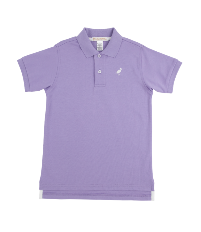 Beaufort Bonnet Palisades Purple/Worth Ave. White Prim & Proper S/S Polo