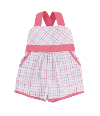 Beaufort Bonnet Winter Park Windowpane/Romany Ruthie Romper