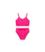 Pink Braided Waist 2 Piece Swimsuit