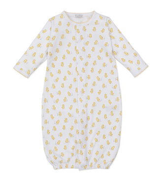 Kissy Kissy Yellow Cheery Chicks Convertible Gown