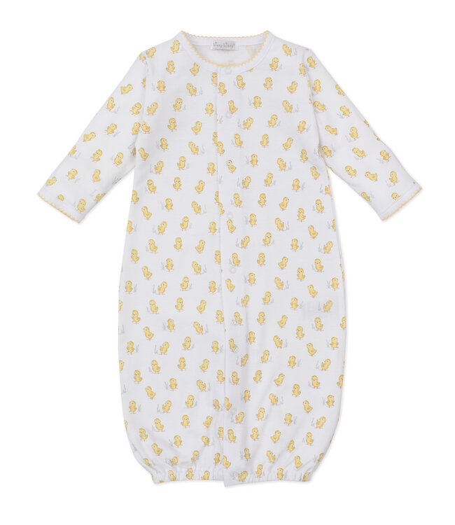 Kissy Kissy Yellow Cheery Chicks Convertible Gown