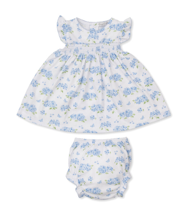 Kissy Kissy Lt. Blue Heavenly Hydrangeas Dress Set
