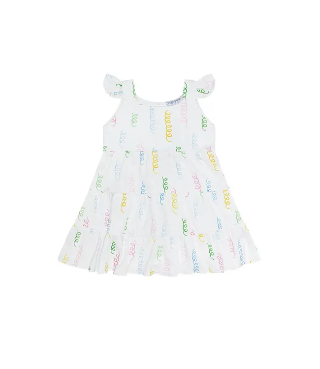 Nellapima Spirals Ruffle Dress