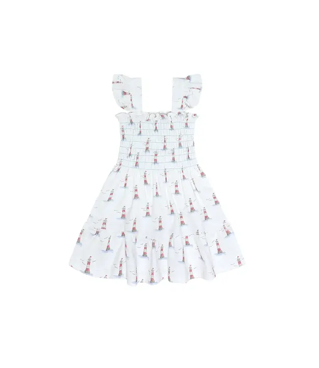 Nellapima Lighthouse Gathered Dress