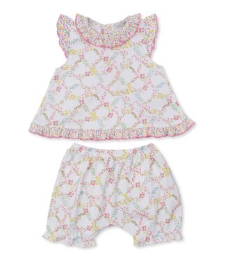 Kissy Kissy Garden Trellis Sunsuit Set