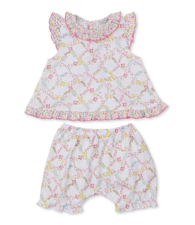 Kissy Kissy Garden Trellis Sunsuit Set