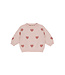 Rylee & Cru Bubblegum Heart Sweater