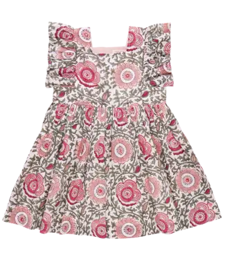 Pink Chicken Pink Lisbon Floral Elsie Dress