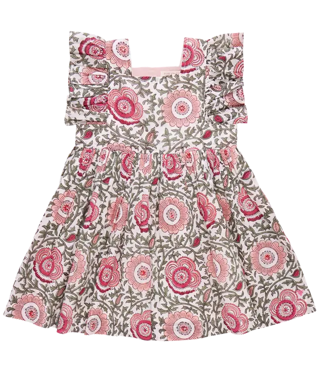 Pink Chicken Pink Lisbon Floral Elsie Dress