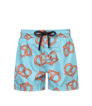 Pepita & Me Pretzels Azul Swim Shorts